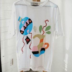 vintage DVF diane von furstenberg oversized tshirt